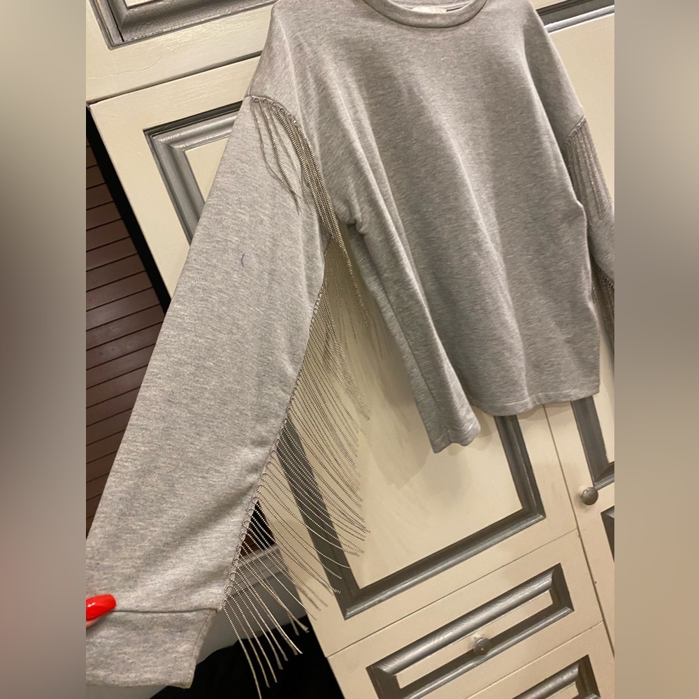 Gray shirt beautiful to wear size s